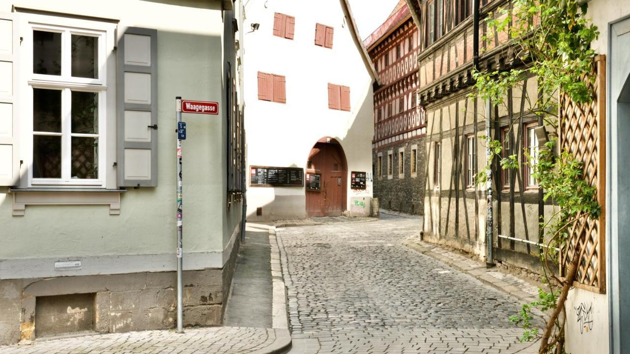 Gelber Loewe - Ferienwohnung In Der Erfurter Altstadt Zewnętrze zdjęcie